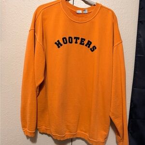 Vintage Hooters Orange Men's Sweater